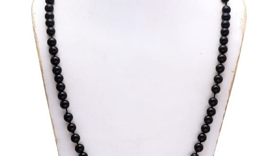 Hakik Mala 108+1 Beads 6mm, Black