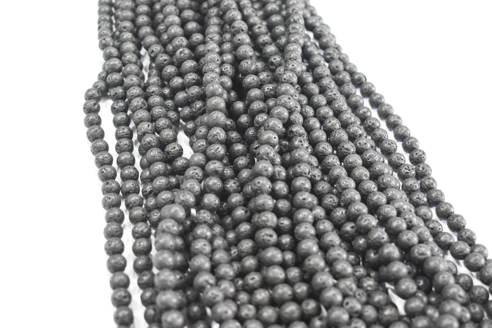 Lava Bead Strand 8mm