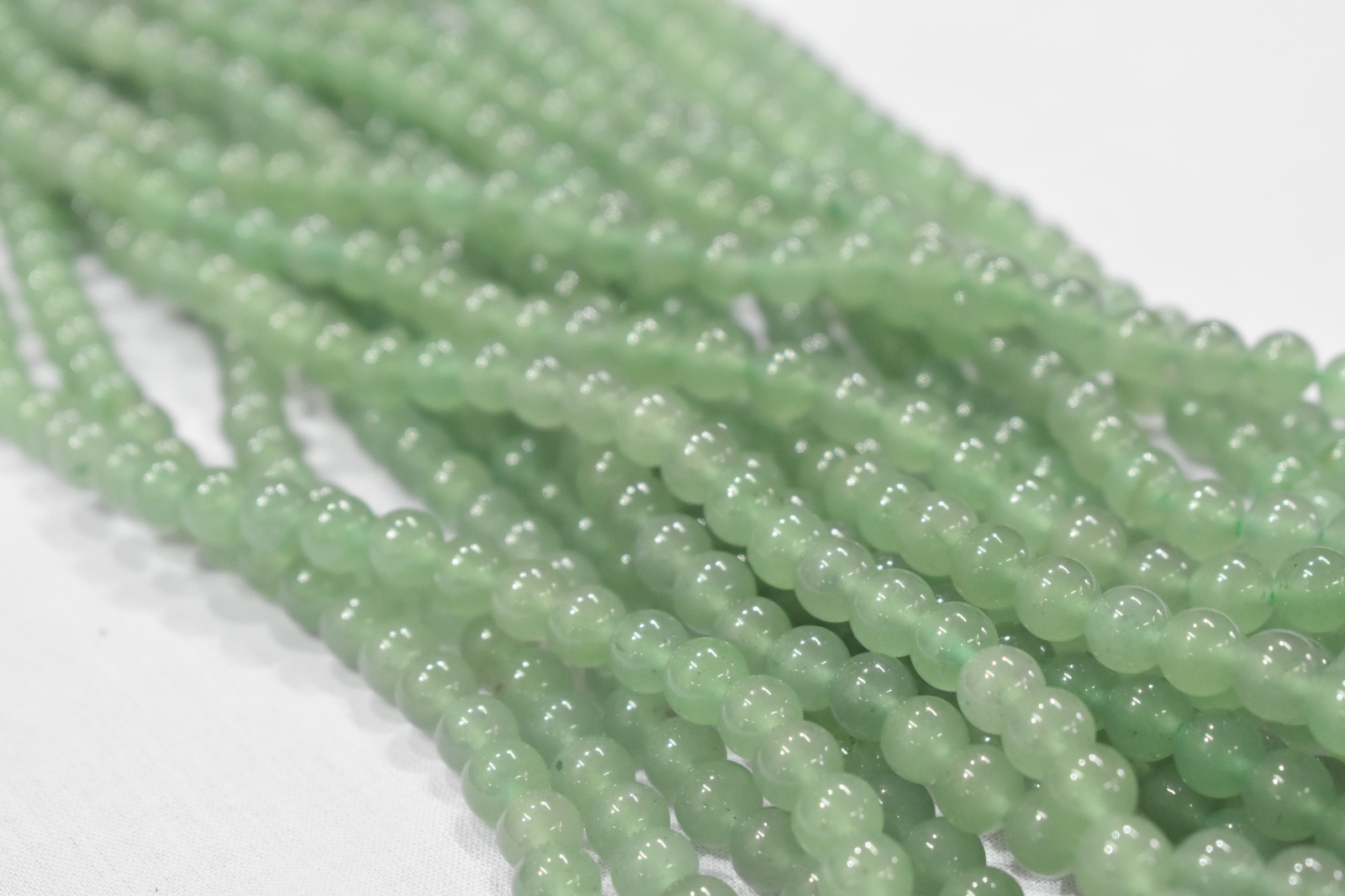 Green Aventurine Bead Strand 8mm