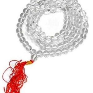 Sphatik Mala 100% Original Crystal with 108 Beads