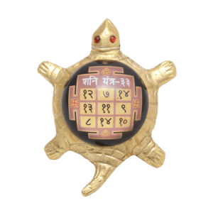 TORTOISE (KACHUA) SHANI KAVACH YANTRA 3D GLASS