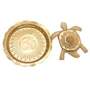 Meru Shree Yantra Tortoise in Plate