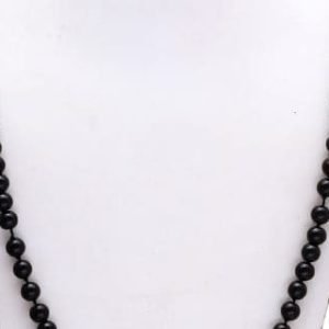 Hakik Mala 108+1 Beads 6mm, Black
