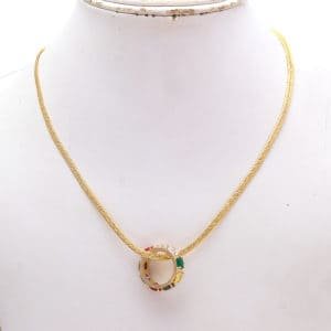 Navratan Ring Pendant