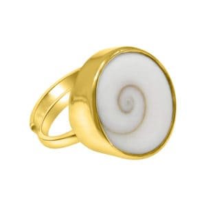 Natural Gomti Chakra Ring