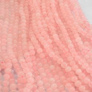 Rose Quartz Bead Strand 8mm