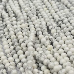 Howlite Bead Strand 8mm