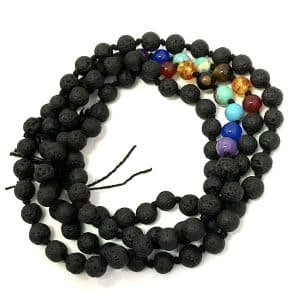 Lava 7 Chakkra Mala 8mm