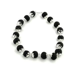 Karungali Silver Coating Bracelet – Eco Friendly Spiritual Bracelet