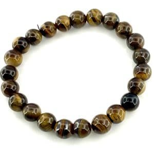 Natural Tiger Eye Bracelet – Protection & Confidence Stone